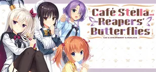 header of Café Stella and the Reaper's Butterflies